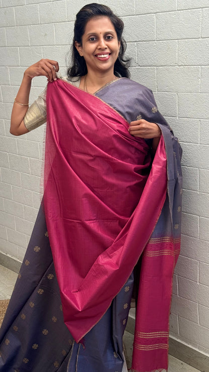Chanderi Butta Saree
