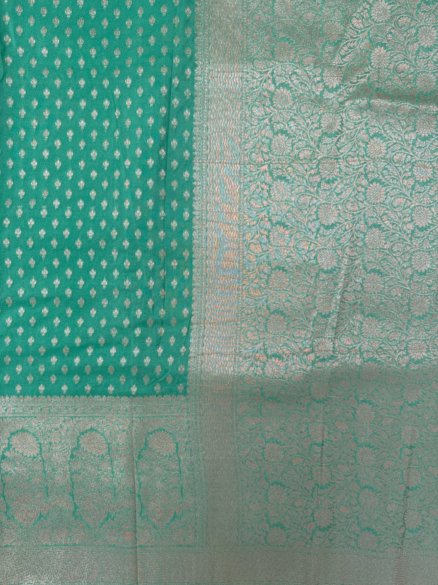 Georgette Big Border