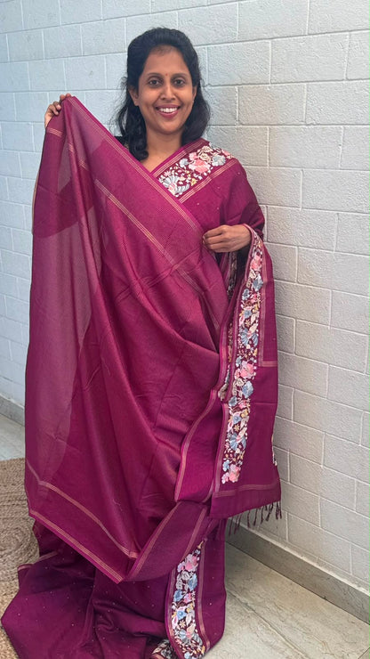 Blended Tussar Parsi Gara