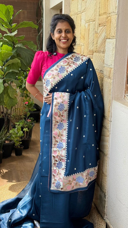 Tissue Floral Embroidered