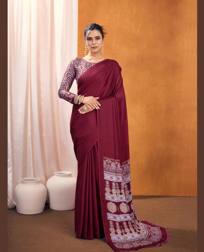 Japan Crepe Saree