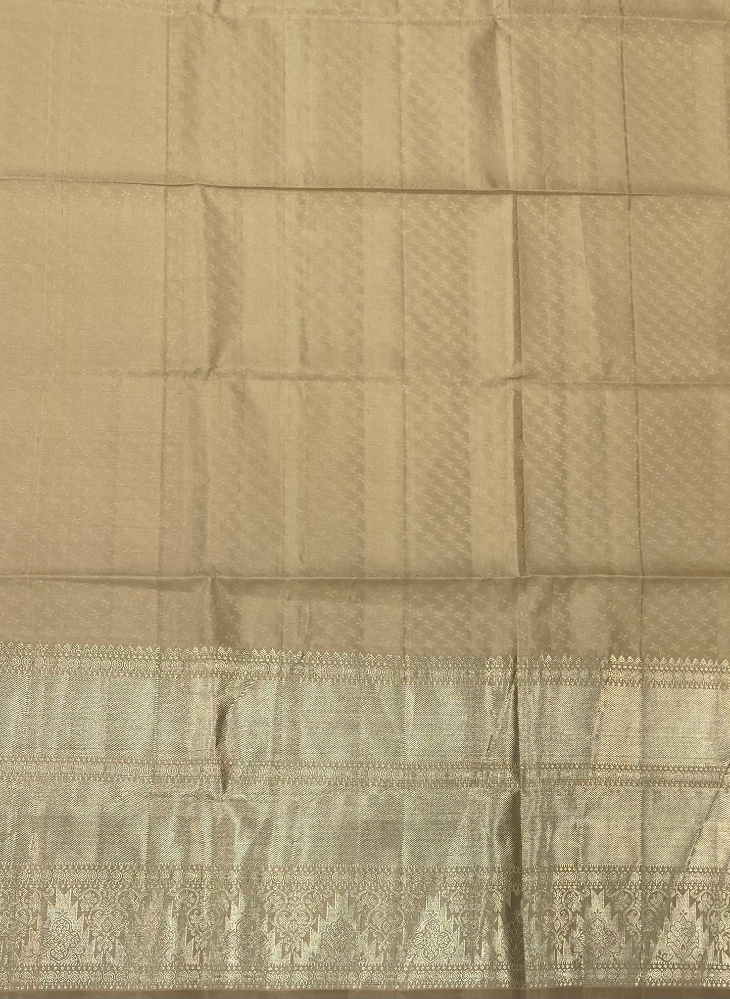 Pastel Silver Woven Kanjivaram