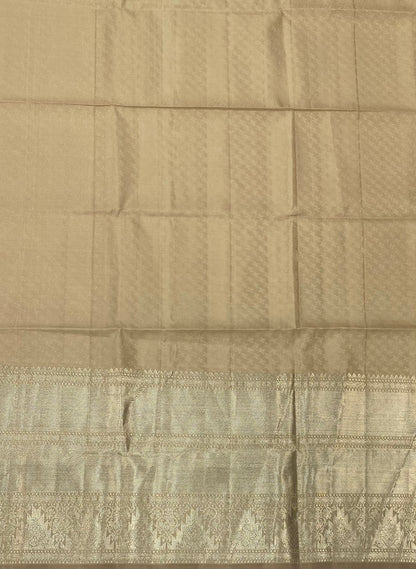 Pastel Silver Woven Kanjivaram