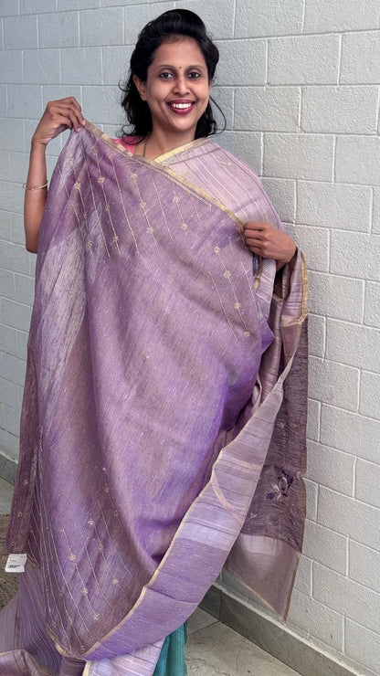 Giccha Gottapatti Embellished Saree