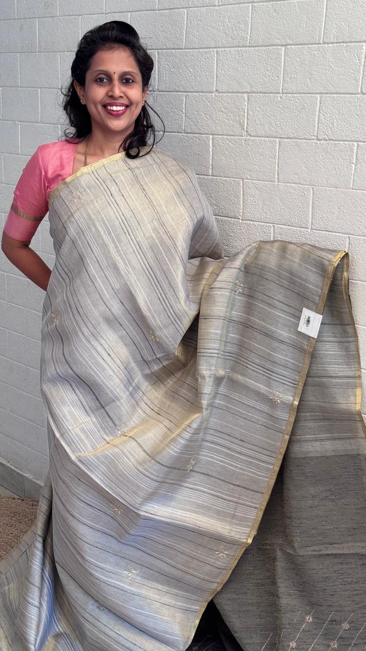 Giccha Gottapatti Embellished Saree
