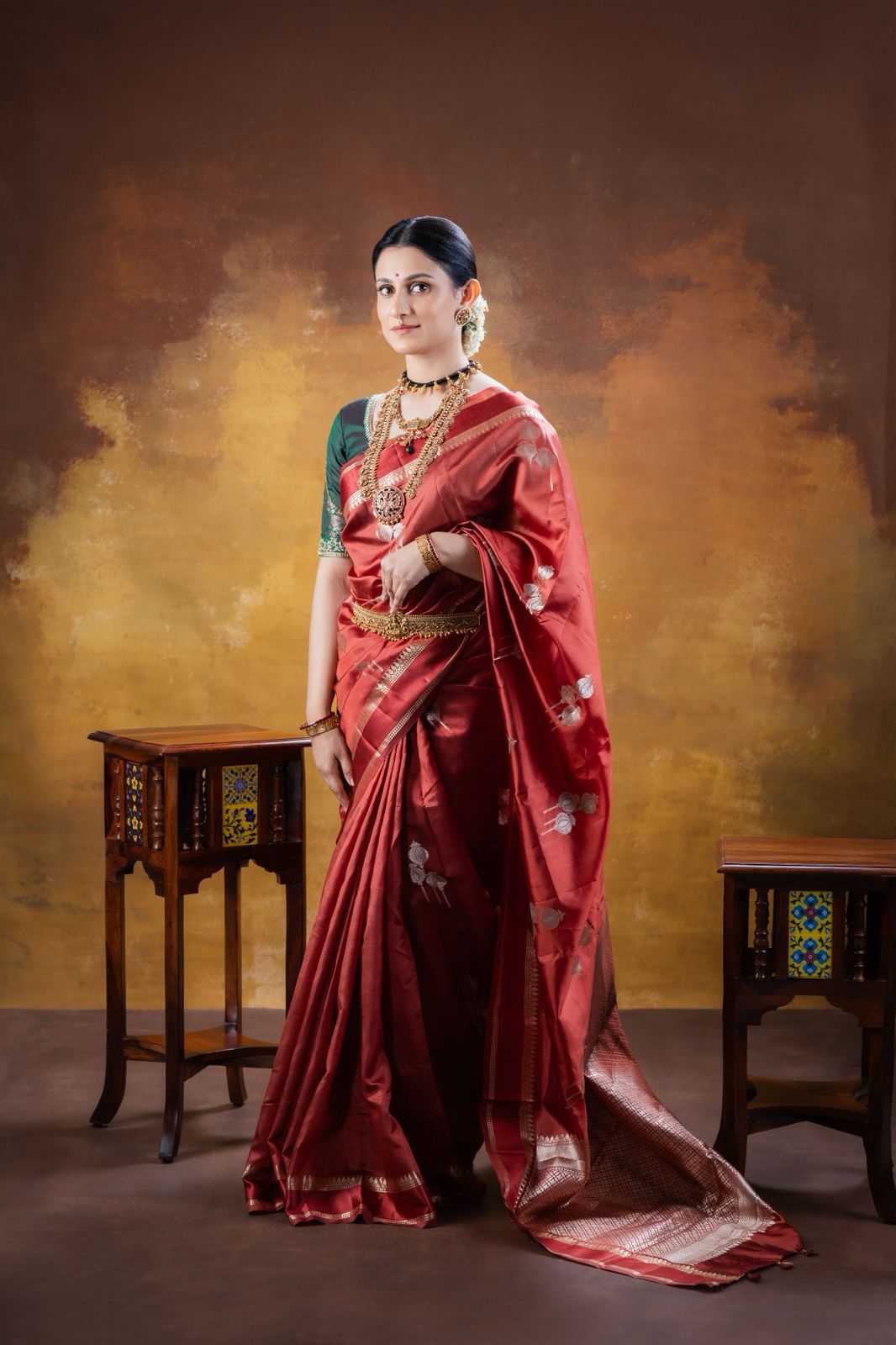 Rust Raw Mango Silk
