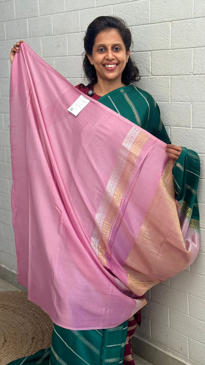 Pure Crepe Stripe Saree