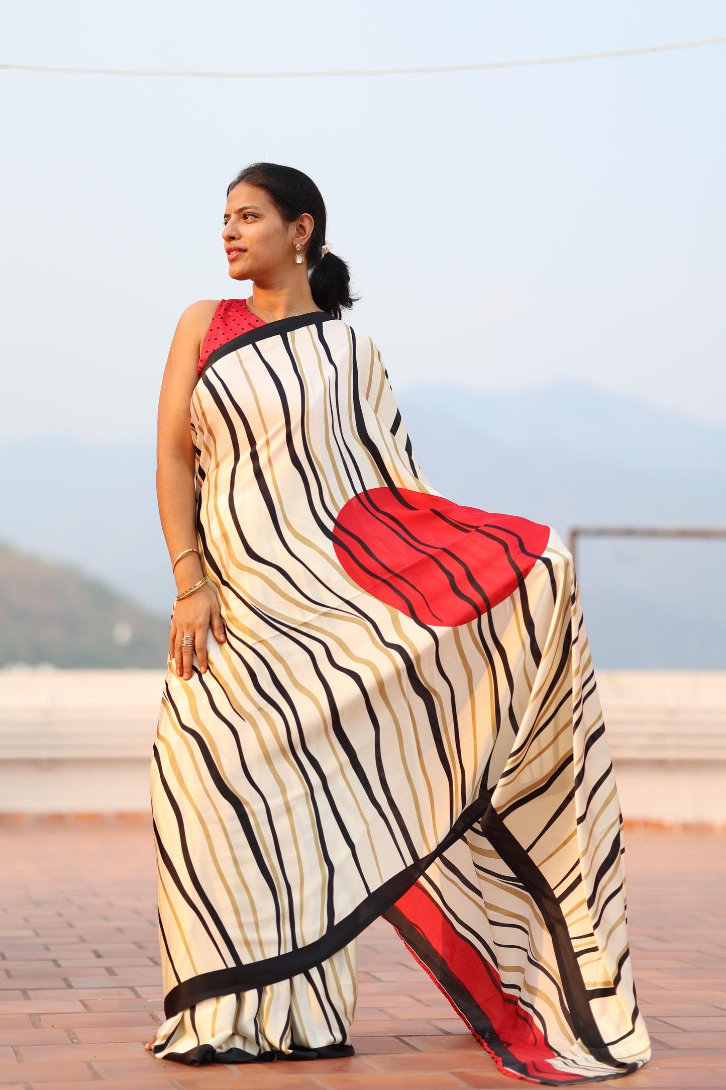 Srinidhi Blended Crepe Saree