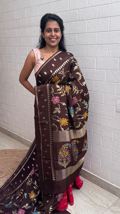 Kosa Silk Paithani Saree