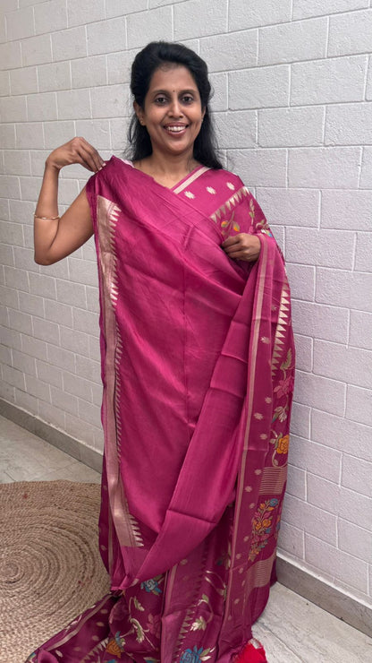 Kosa Silk Paithani Saree
