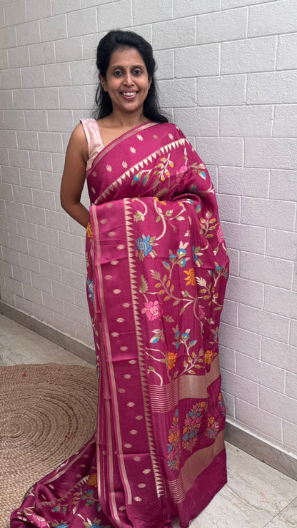 Kosa Silk Paithani Saree