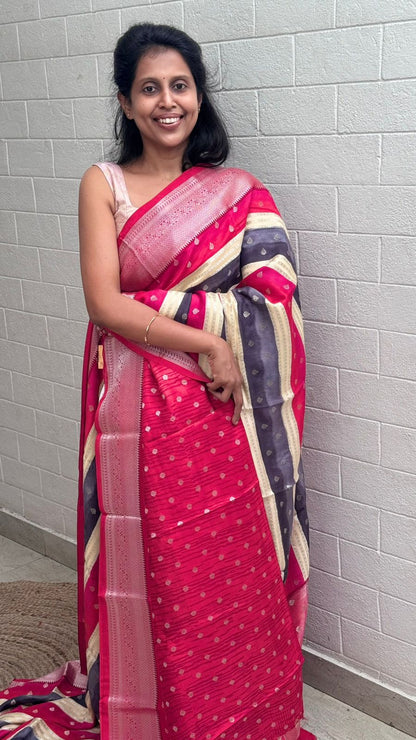 Assam Silk Banarasi Saree