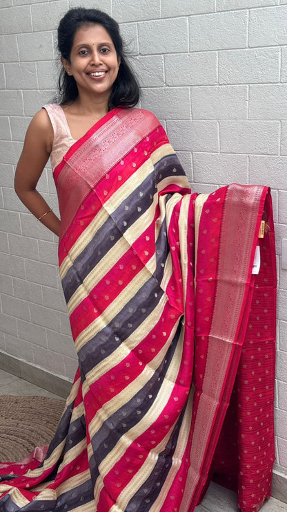 Assam Silk Banarasi Saree