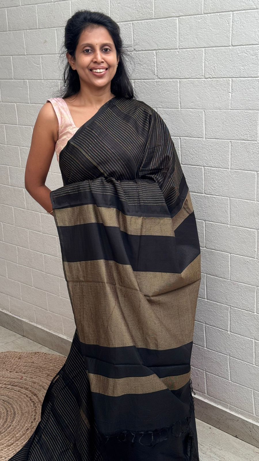 Organza Chanderi Fusion Saree