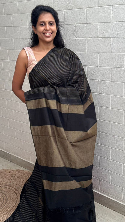 Organza Chanderi Fusion Saree