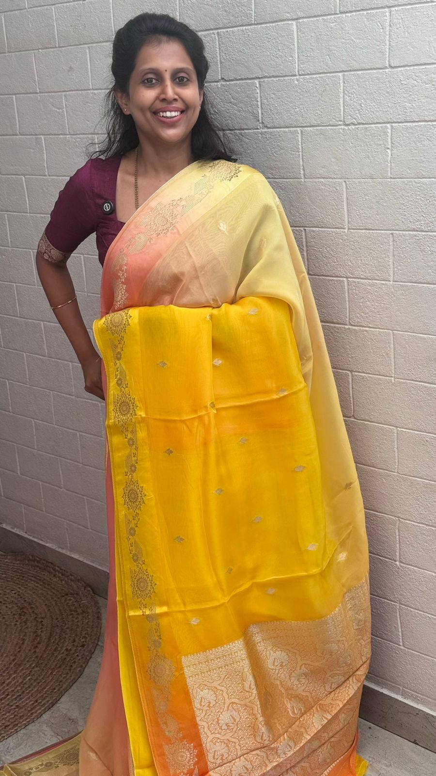 Blended Organza Saree