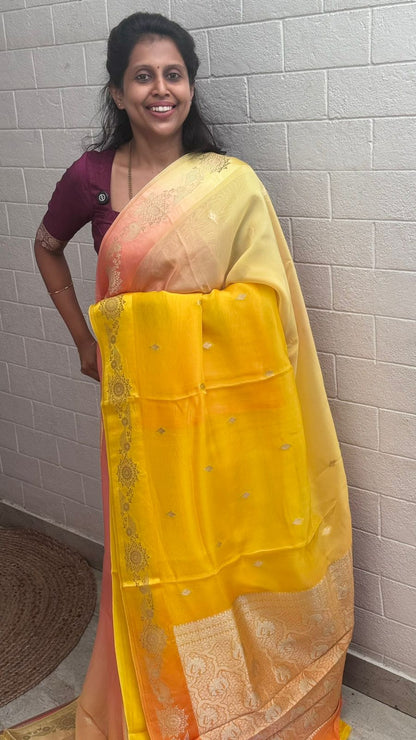 Blended Organza Saree