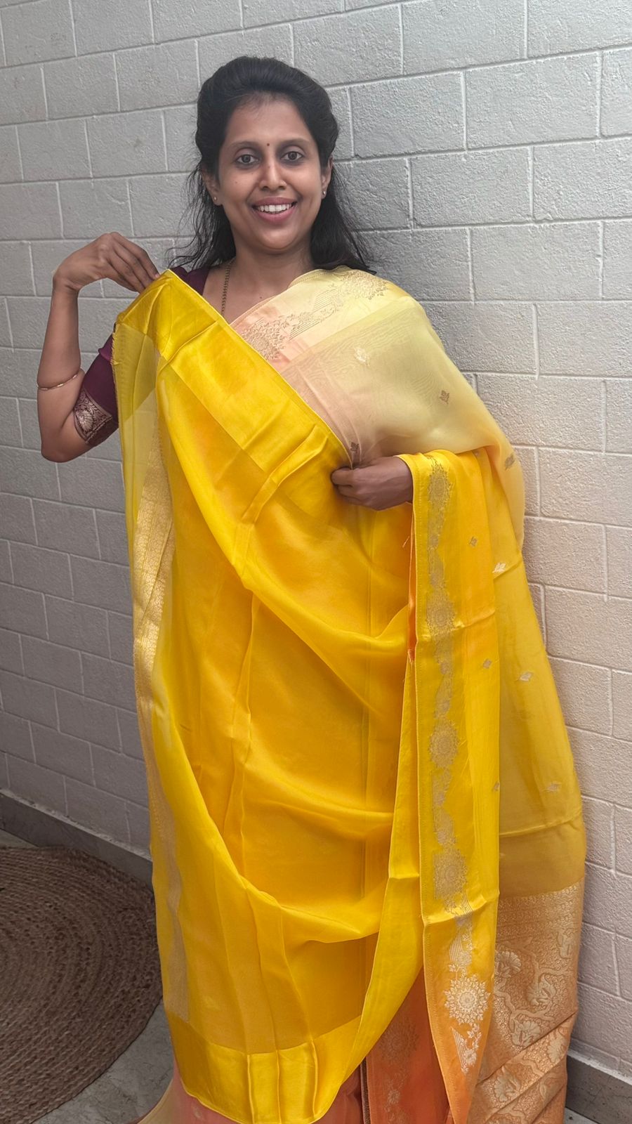 Blended Organza Saree