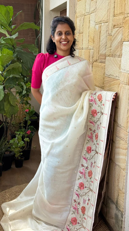 Tissue Silk Paithani Saree