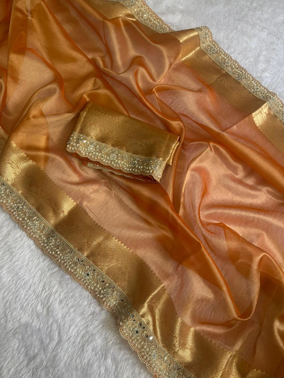 Tissue Banarasi Saree