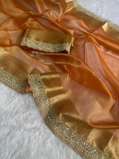 Tissue Banarasi Saree