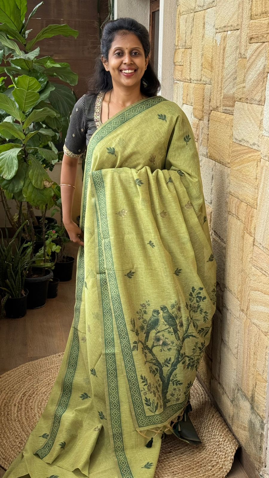 Jamdhani Cotton Saree