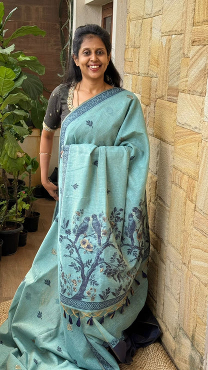 Jamdhani Cotton Saree