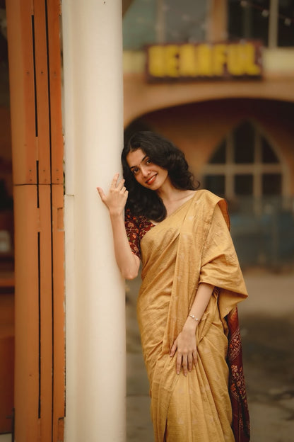 Gayathri Chanderi Print