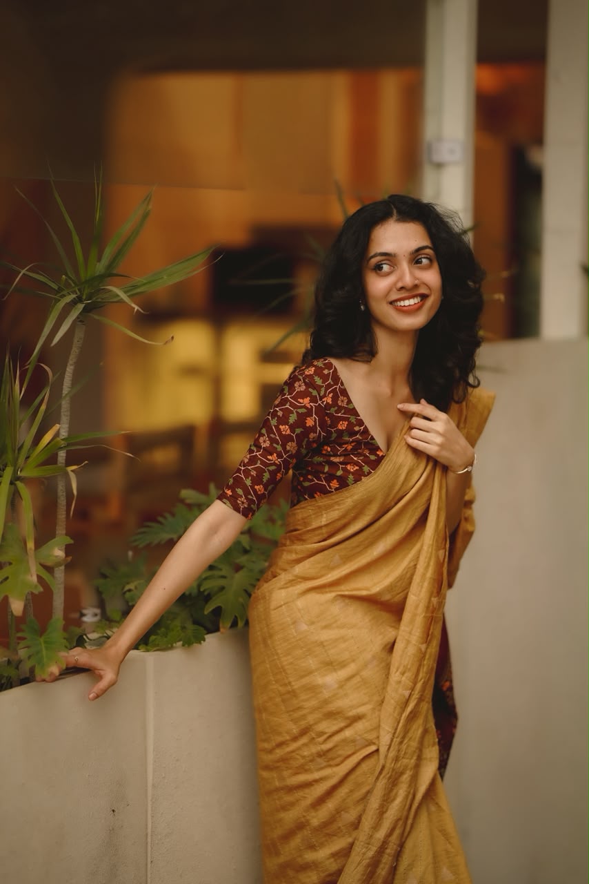 Gayathri Chanderi Print