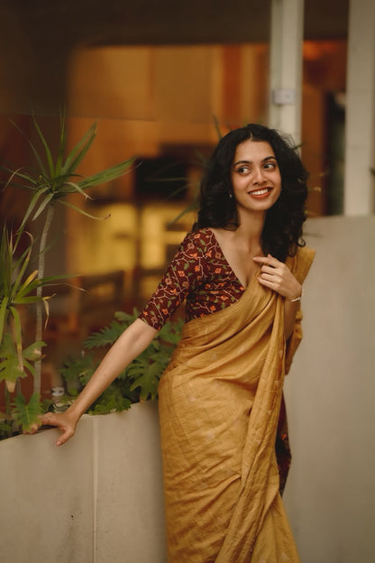 Gayathri Chanderi Print