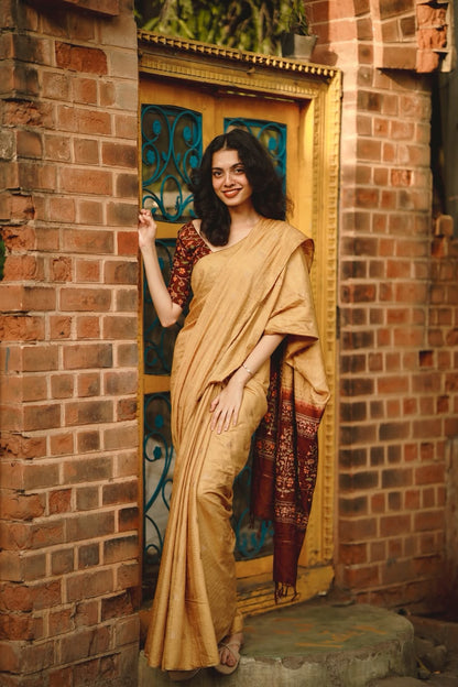 Gayathri Chanderi Print