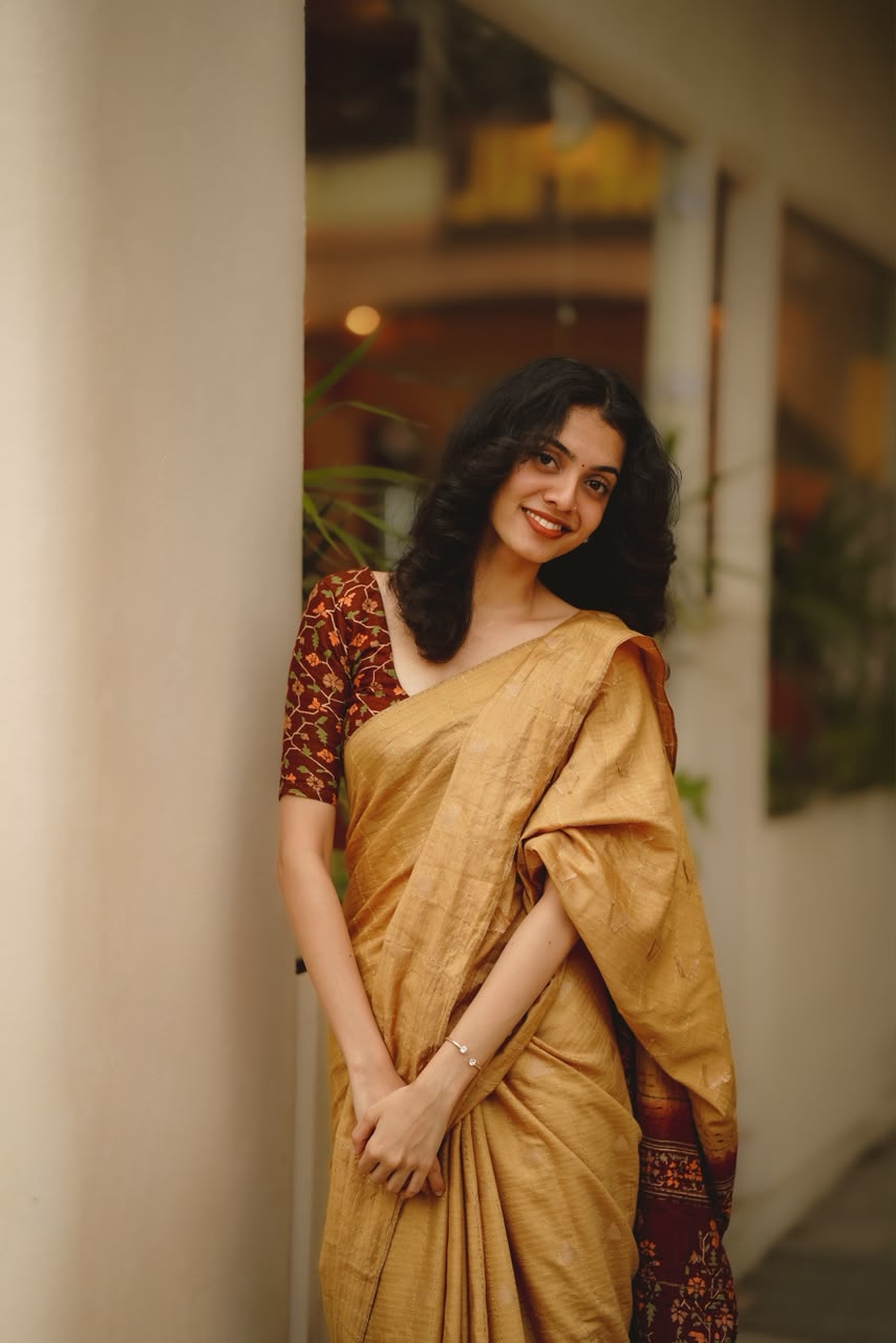 Gayathri Chanderi Print