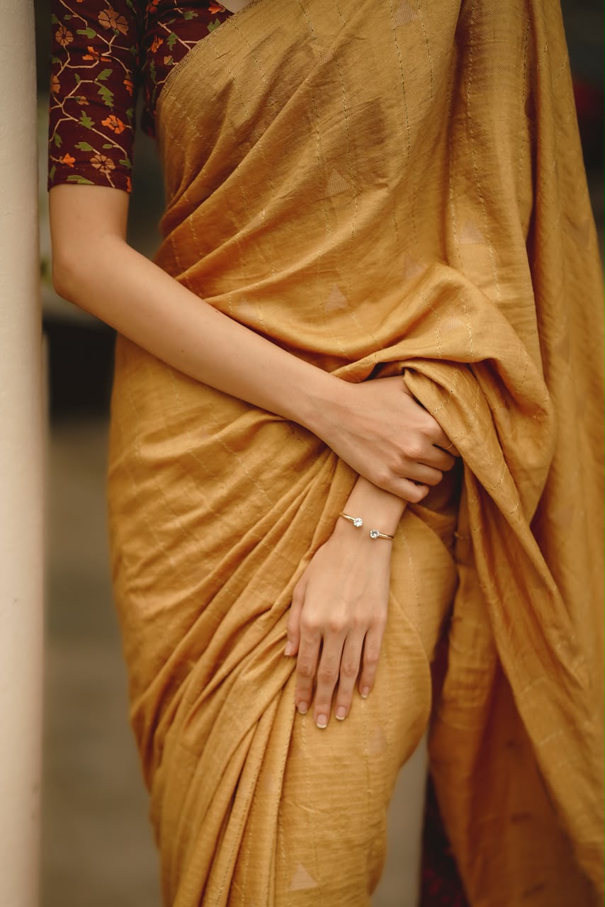 Gayathri Chanderi Print
