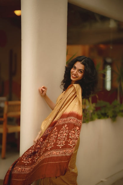 Gayathri Chanderi Print