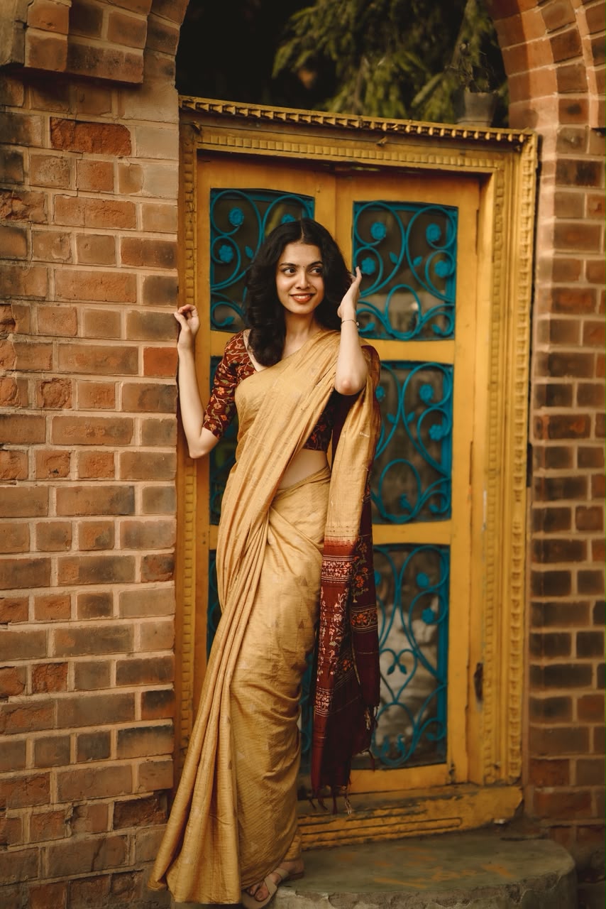 Gayathri Chanderi Print