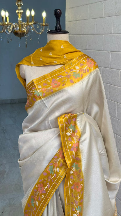 Blended Tissue Brocade Saree