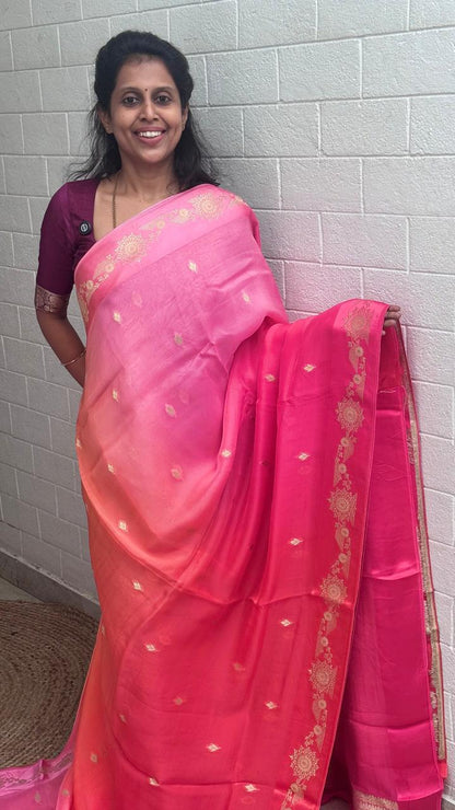 Blended Organza Saree