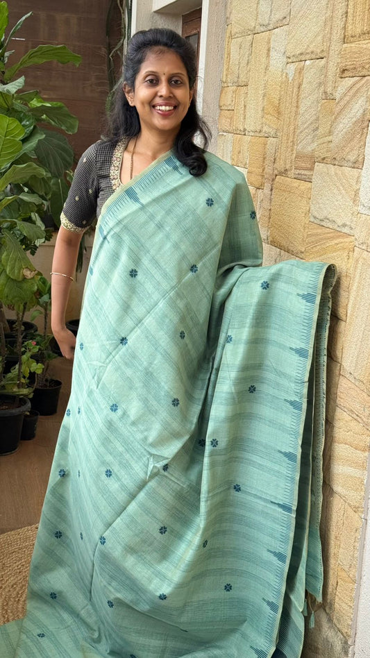 Jamdhani Weaving Saree
