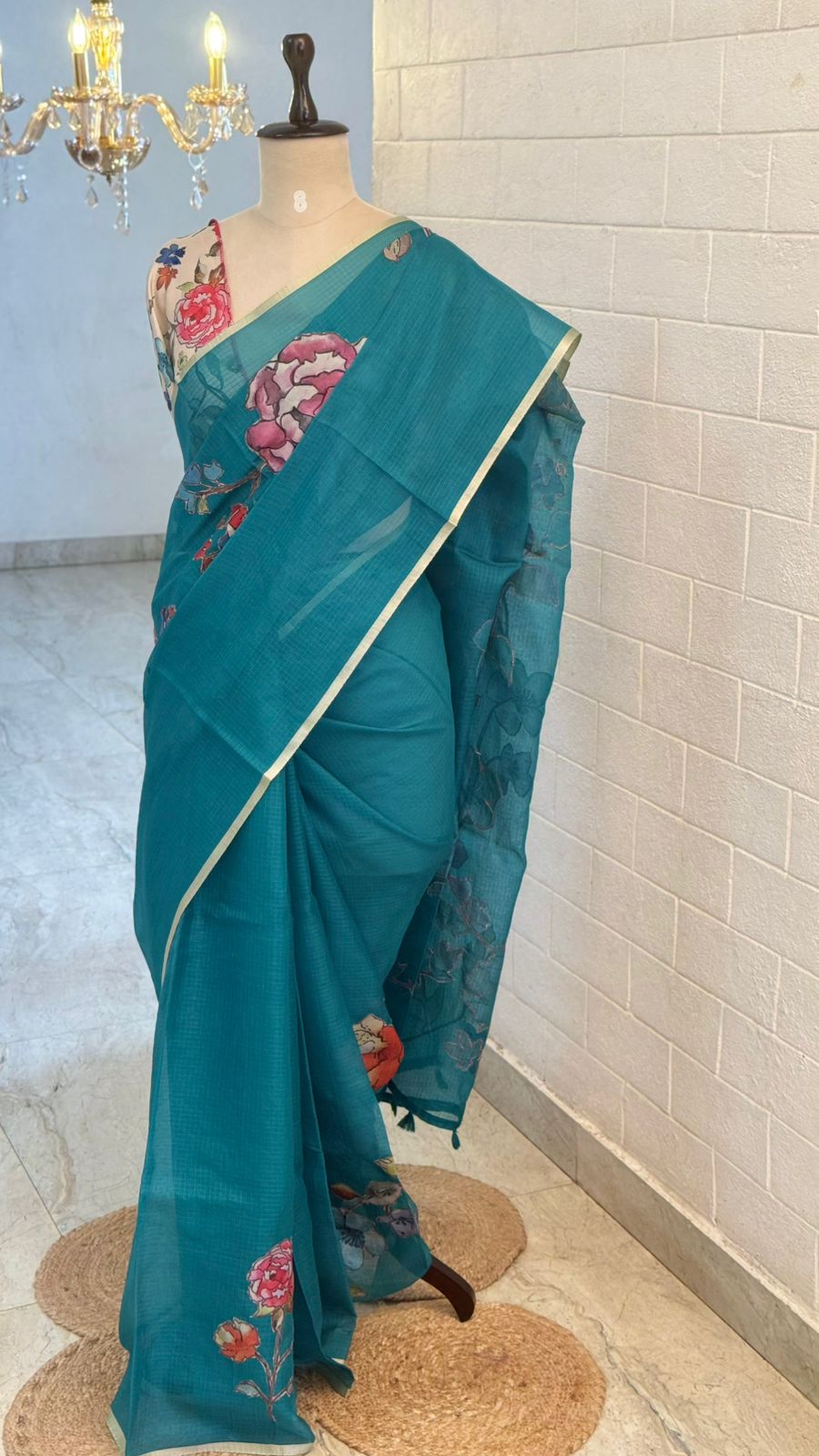 Silk Kota Applique