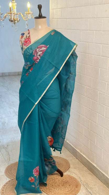 Silk Kota Applique
