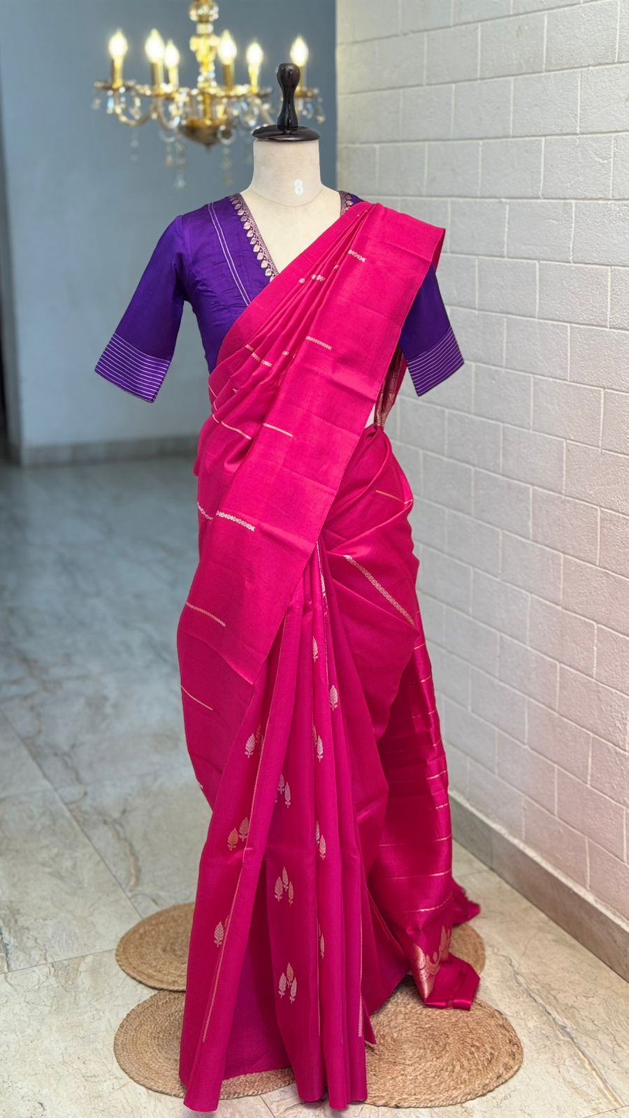 Pure Raw Mango Khatan Silk saree