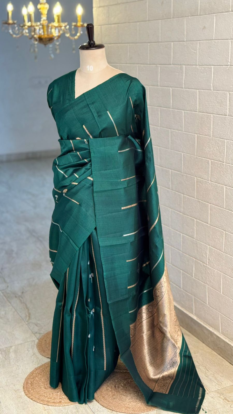 Pure Raw Mango Khatan Silk saree