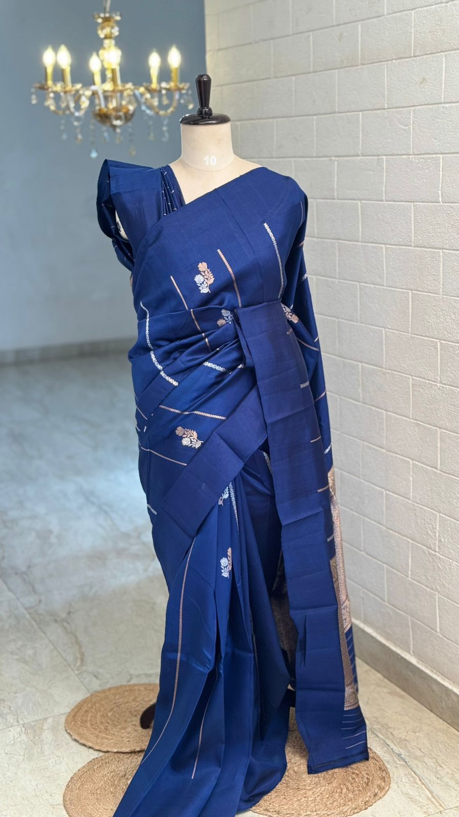 Pure Raw Mango Khatan Silk saree