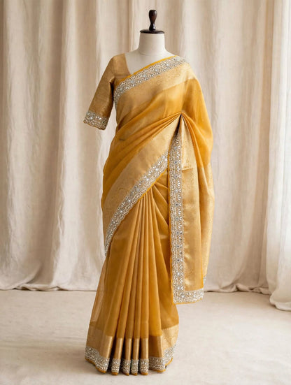 Tissue Banarasi Saree