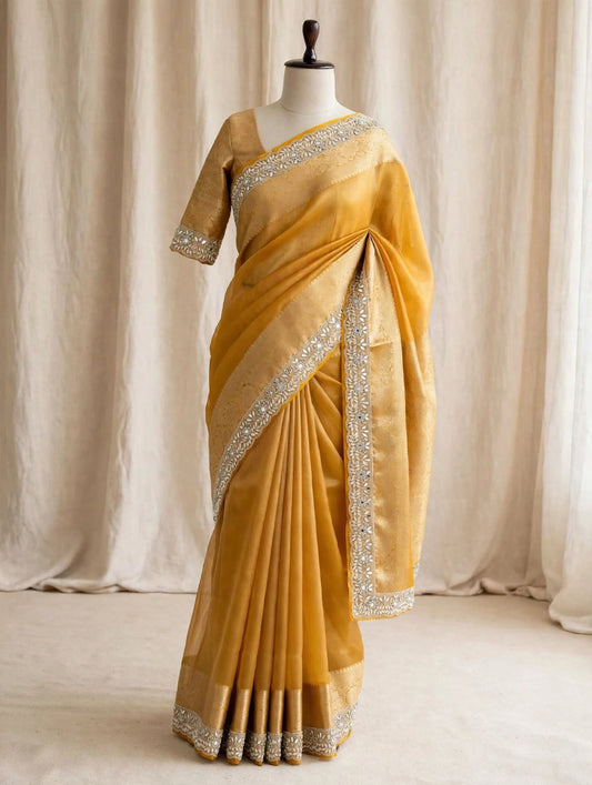 Tissue Banarasi Saree