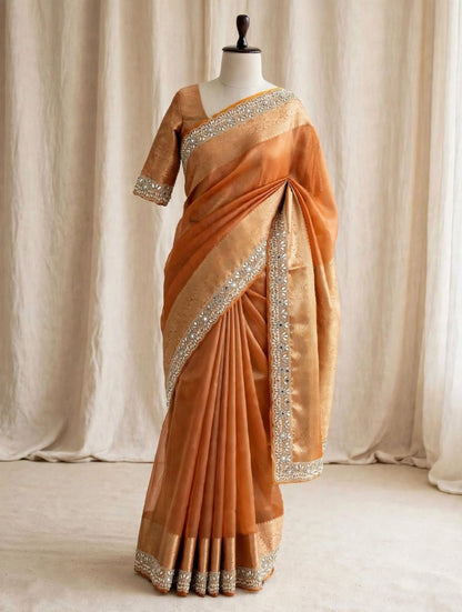 Tissue Banarasi Saree