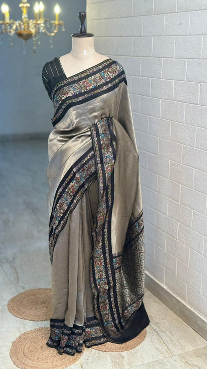 Blended Tissue Brocade Saree