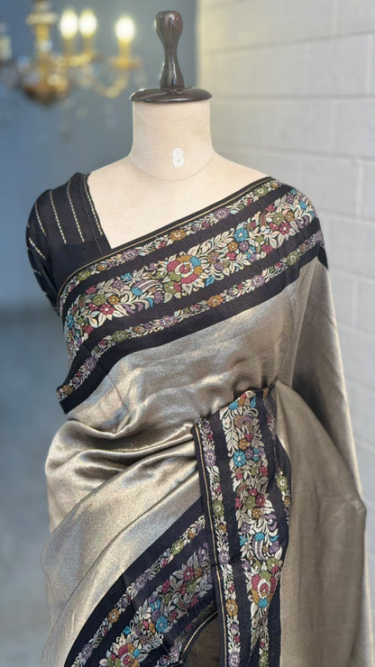 Blended Tissue Brocade Saree