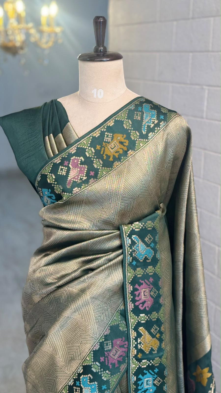 Tissue Patola Saree