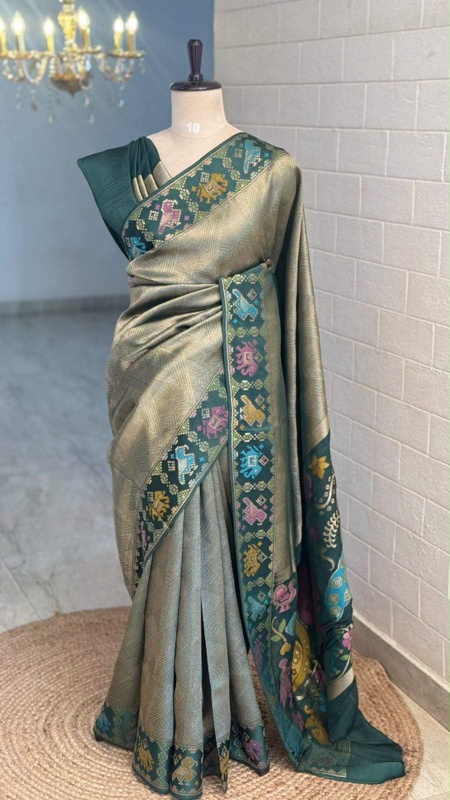 Tissue Patola Saree